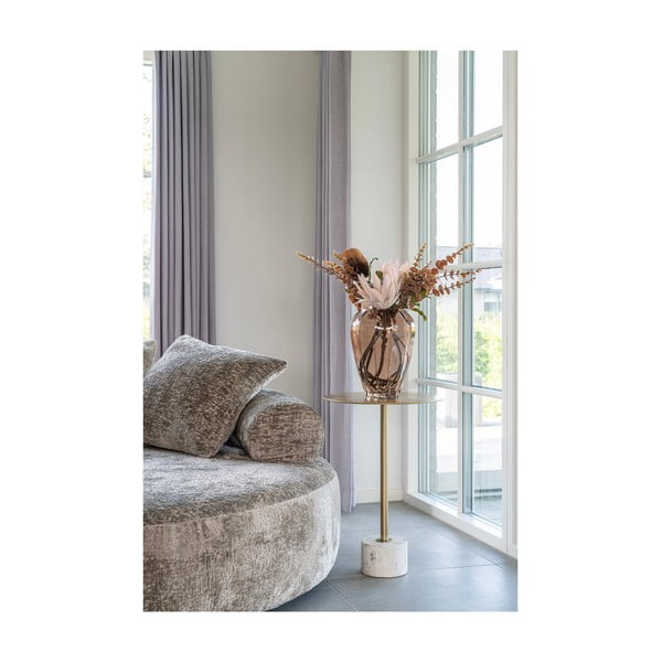 Brązowy szklany wazon (wysokość 29 cm) – House Nordic-image-2