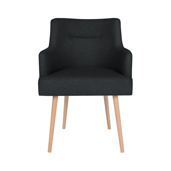 Czarne krzesło do jadalni Cosmopolitan Design Venice