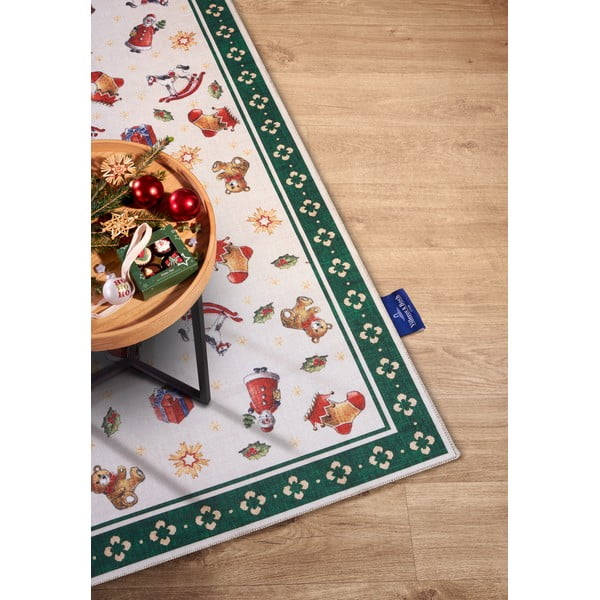 Zielony dywan ze świątecznym motywem 160x230 cm Green Christmas – Villeroy&Boch-image-2