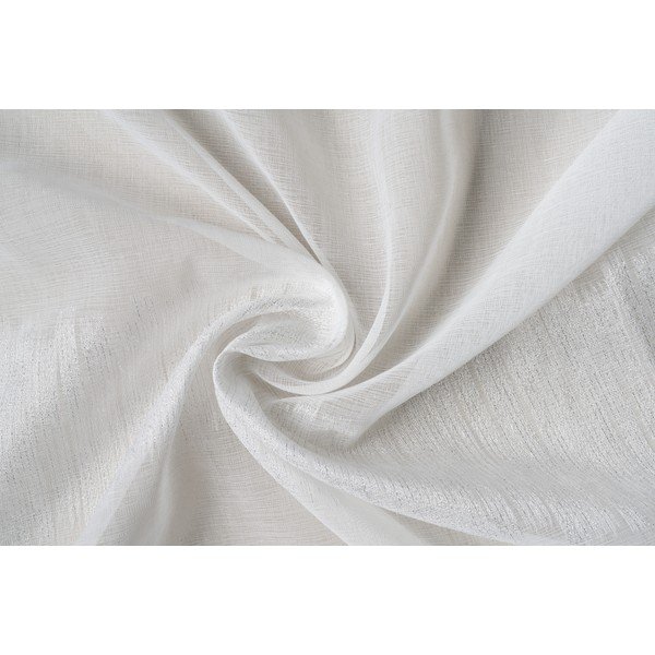Biała firanka 140x260 cm Musette – Mendola Fabrics-image-3