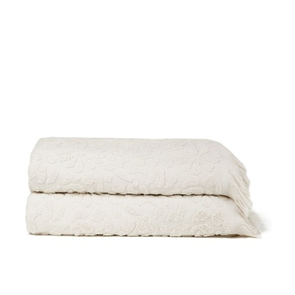 Zestaw 2 ręczników Riad Bath Sand, 70x140 cm
