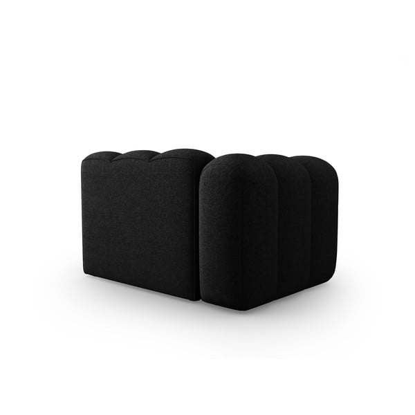 Czarnoantracytowy moduł sofy (lewostronny) Lupine – Micadoni Home-image-3