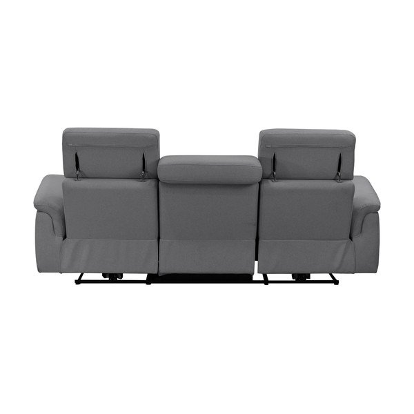 Szara skórzana sofa 211 cm Pareli – Støraa-image-4