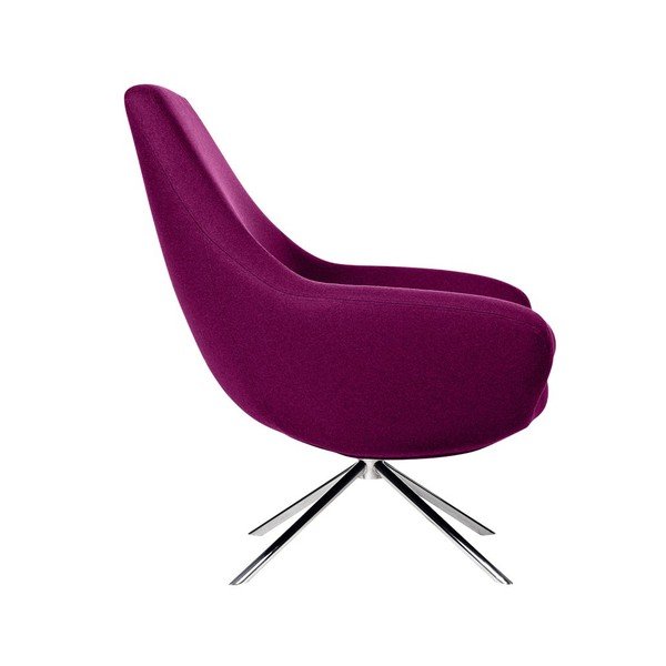 Fioletowy fotel Softline Noomi-image-3
