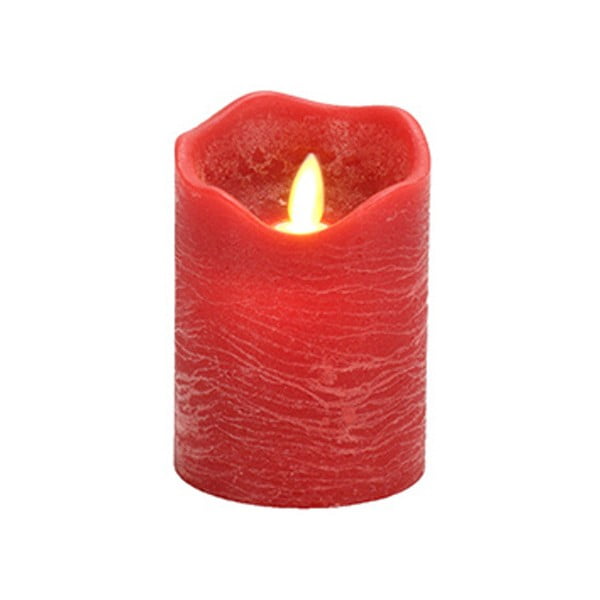 Świeczka LED Vorsteen Candle Red, 11 cm