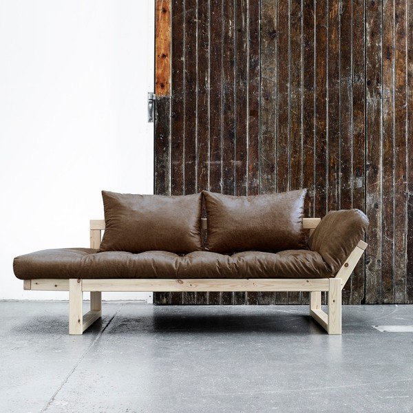 Sofa Karup Vintage Edge Natural/Mocca-image-1