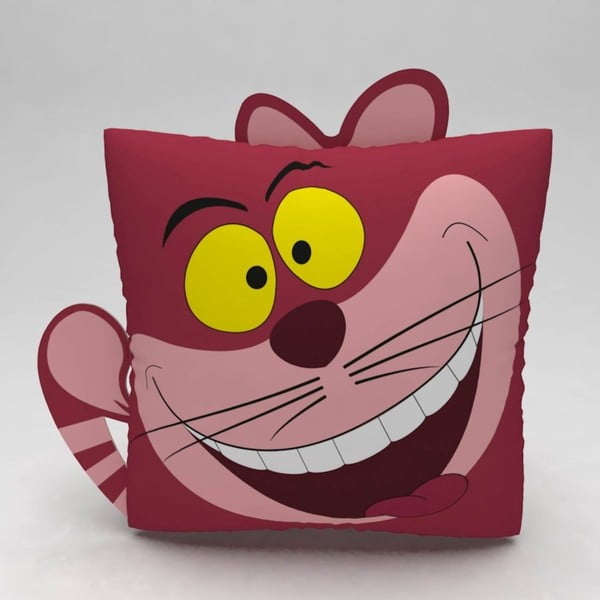 Poduszka Anim Cheshire Cat, 42x42 cm