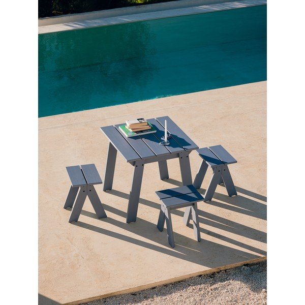 Niebieskie drewniane krzesło ogrodowe Navo – noo.ma-image-2