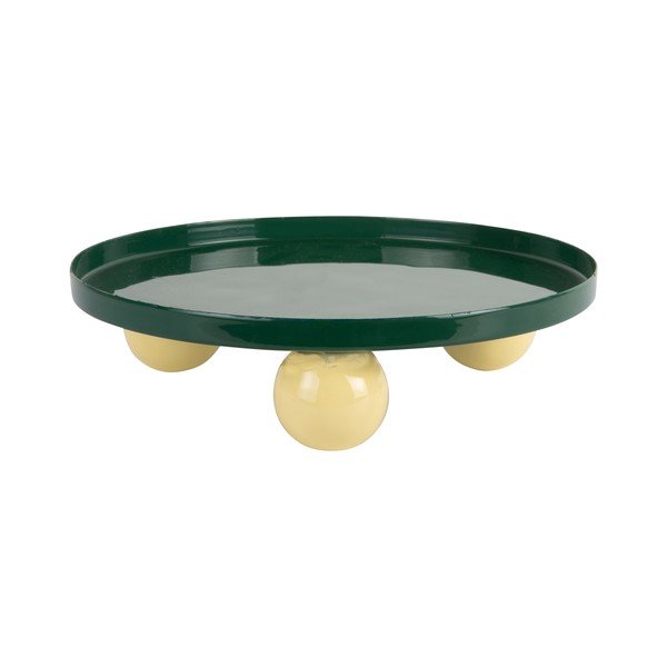 Metalowa taca dekoracyjna ø 25 cm Double Funky – PT LIVING