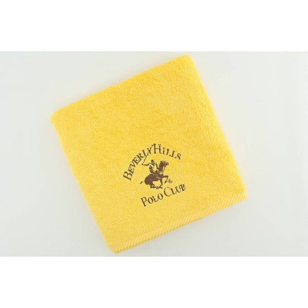 Ręcznik BHPC Yellow, 50x100 cm