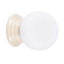 Beżowy kinkiet ceramiczny ø 12 cm Farsa – Sollux