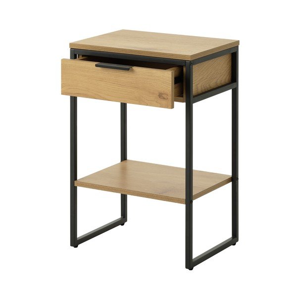 Stolik w dekorze dębu 30x40 cm Cesura – Unique Furniture-image-2