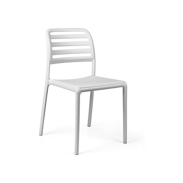 Białe krzesło ogrodowe Nardi Garden Costa Bistrot