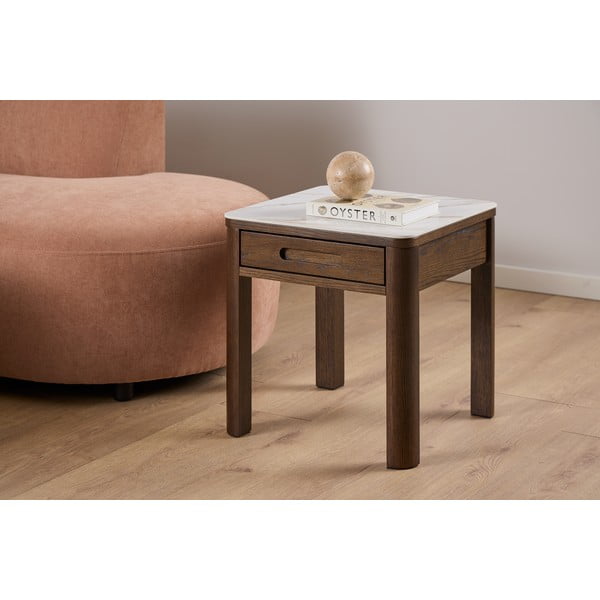 Stolik z ceramicznym blatem 45x45 cm Southampton – Actona-image-2