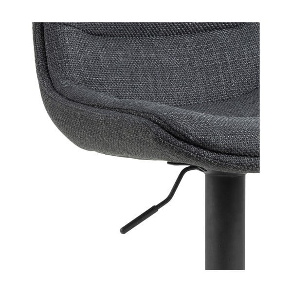 Szary hoker z regulowaną wysokością (wysokość siedziska 65 cm) Adisa – Actona-image-4