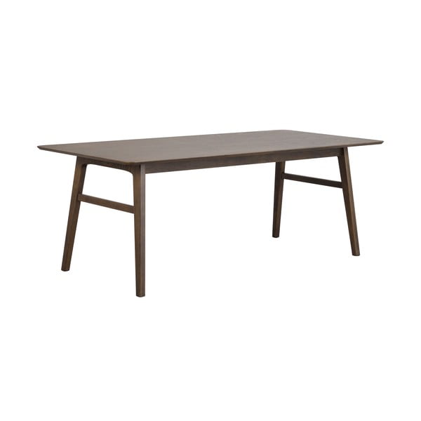 Brązowy stół do jadalni w dekorze dębu Rowico Nagano, 205x95 cm-image-2