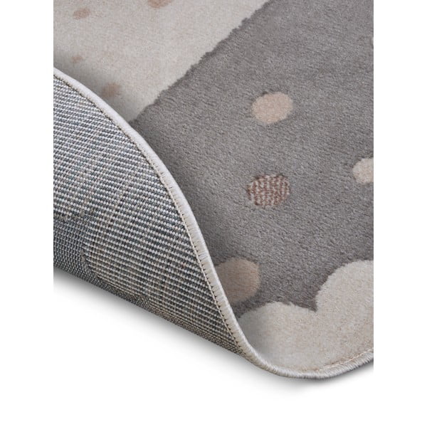 Szary dywan dziecięcy ø 100 cm Crown – Hanse Home-image-3