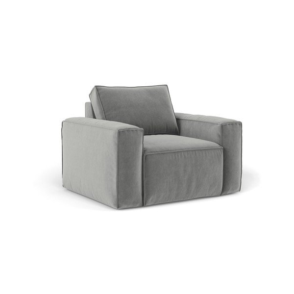 Szary fotel Cosmopolitan Design Florida-image-2