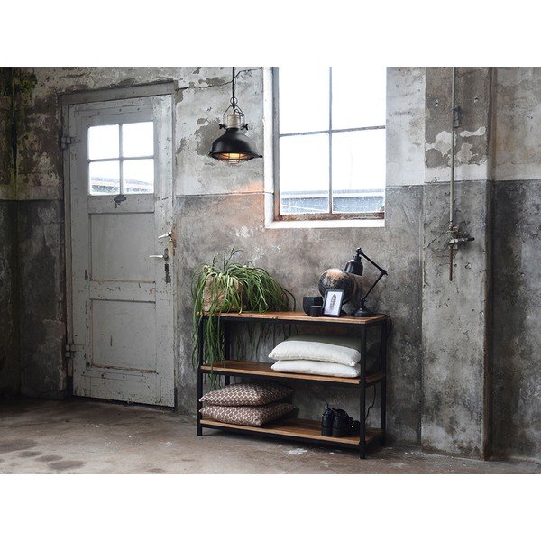 Czarna lampa sufitowa LABEL51 Grid, ⌀ 52 cm-image-4