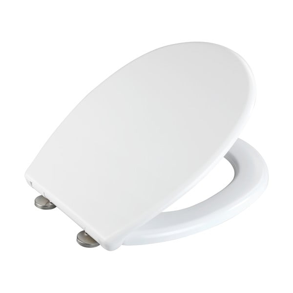 Biała deska sedesowa ze stali nierdzewnej Wenko Vorno-image-3