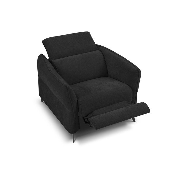 Czarny fotel Hubble – Windsor & Co Sofas-image-3