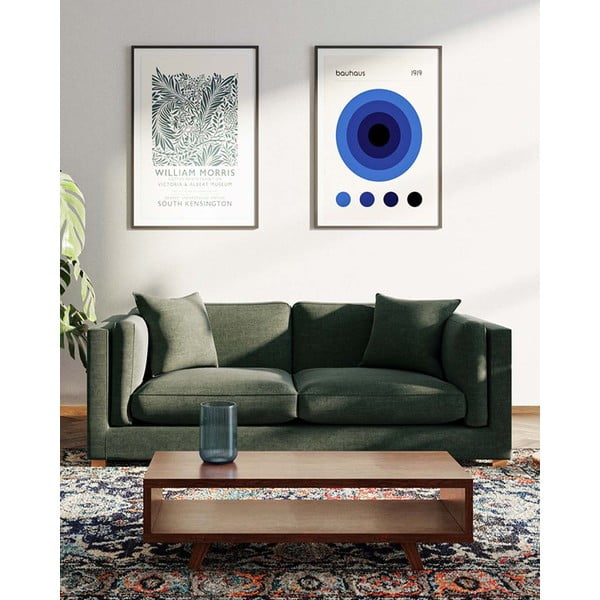 Zielona sofa 235 cm Pomo – Ame Yens-image-3