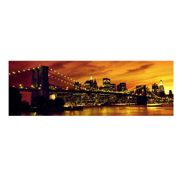 Obraz na szkle Nowy Jork, 30x90 cm