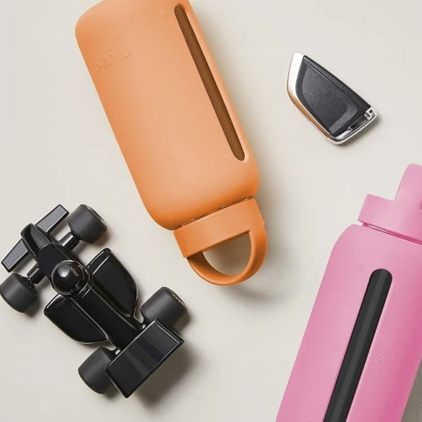 Pomarańczowa butelka podróżna 720 ml Tropical Papaya – Muuki-image-3