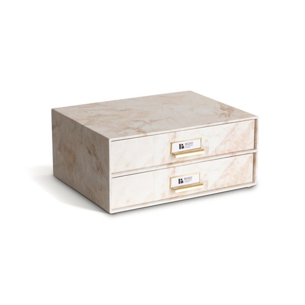 Kartonowy organizer z szufladką Birger Paper Laminate – Bigso