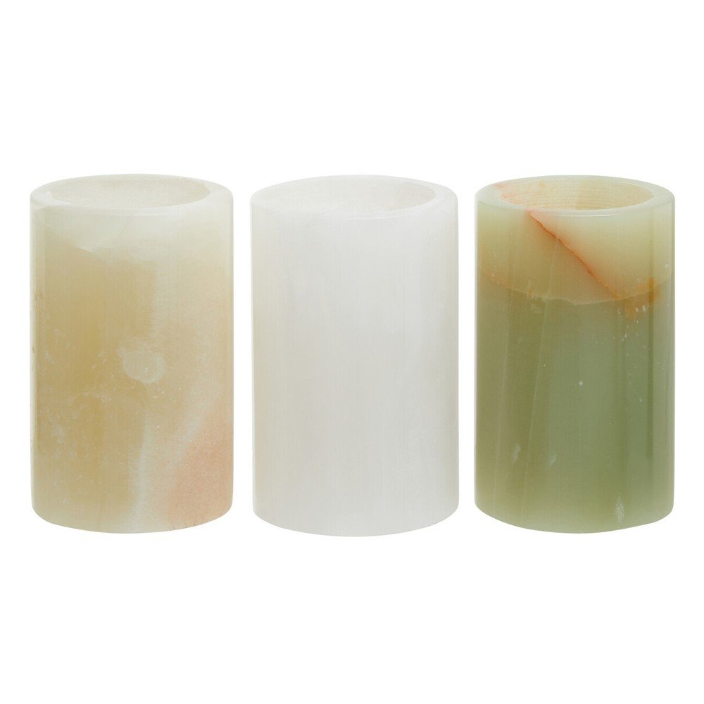 Kamienne świeczniki zestaw na świeczkę typu tealight 3 szt. Oleena – Premier Housewares
