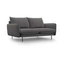 Ciemnoszara sofa Cosmopolitan Design Vienna, 160 cm