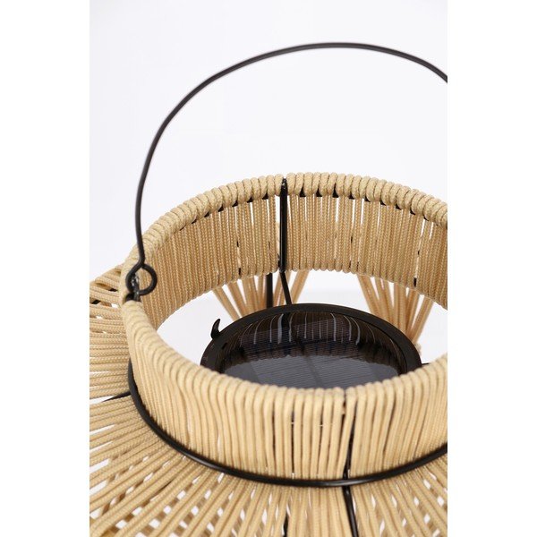 Lampion LED solarny w naturalnym kolorze (wysokość 29 cm) Nikhita – Yes Everyday-image-1