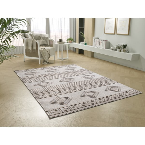 Beżowy dywan 77x150 cm Element – Universal-image-1