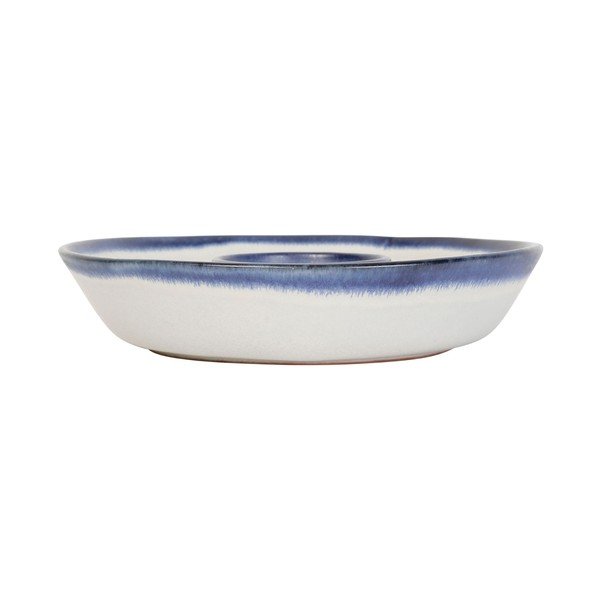 Niebieskie naczynie na dip z terakoty Corfou – Côté Table-image-2