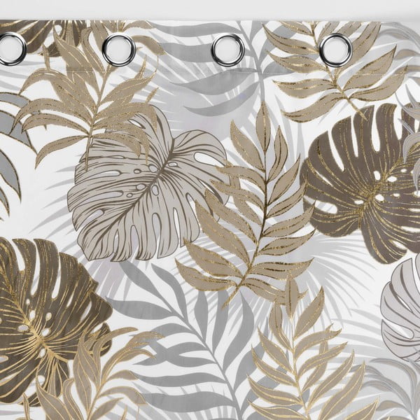 Zasłona w beżowo-złotym kolorze 140x280 cm Mogador – douceur d'intérieur-image-3