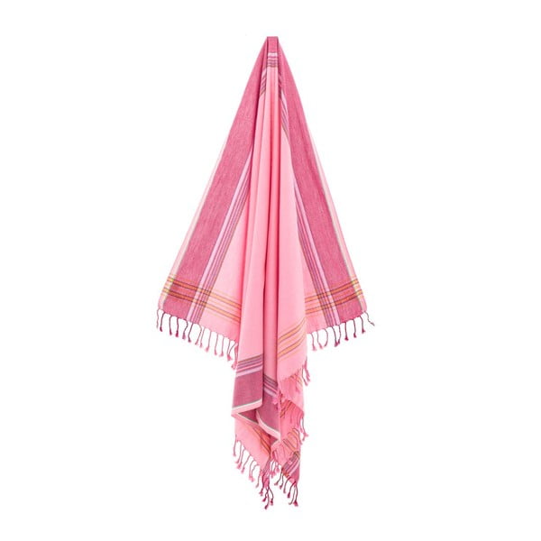 Ręcznik/pareo Zeki Pink, 100x178 cm