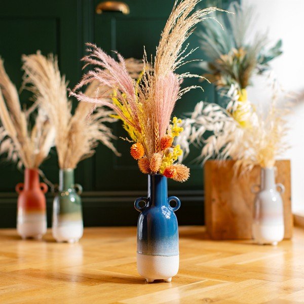 Niebieski wazon Sass & Belle Bohemian Home Mojave, wys. 23 cm-image-1