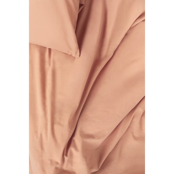 Jasnobrązowa pościel dwuosobowa z bawełny stonewashed Bonami Selection, 200x200 cm-image-1