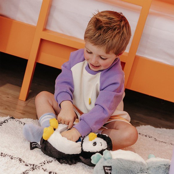 Zabawki pluszowe zestaw 2 szt. Ptipotos Iglou – Les Deglingos-image-1