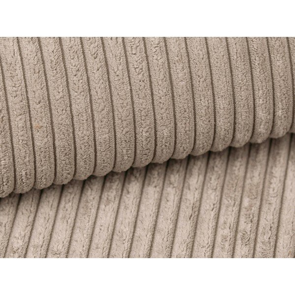 Jasnobrązowy sztruksowy podnóżek Campi – Cosmopolitan Design-image-2