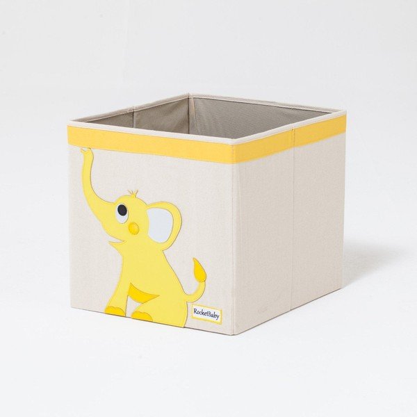 Materiałowy dziecięcy pojemnik do przechowywania Robby the Elephant – Rocket Baby-image-4