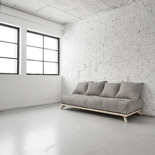 Sofa Senza Natural/Granite Grey-image-1