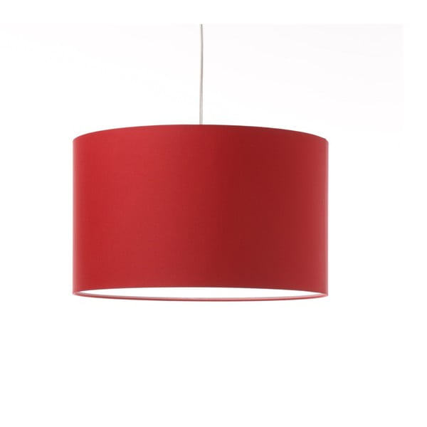 Czerwona lampa wisząca 4room Artist, zmienna długość, Ø 42 cm