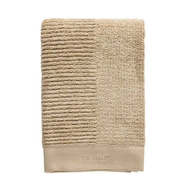 Beżowy ręcznik bawełniany 100x50 cm Classic − Zone