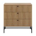 Komoda w dekorze dębu w naturalnym kolorze 81x80x40 cm Albany  – Actona