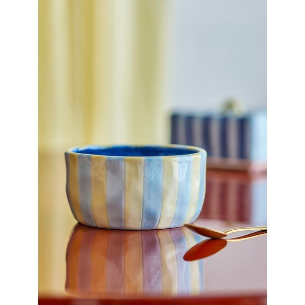 Żółte/niebieskie ceramiczne miski zestaw 4 szt. 300 ml Phoenix – Bloomingville-image-2