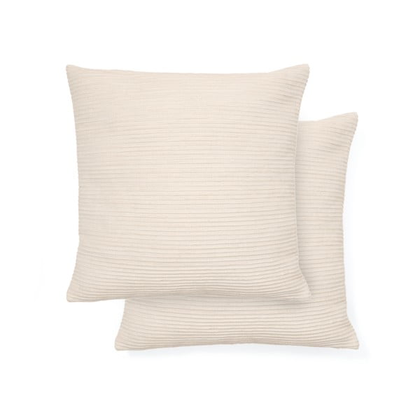 Żakardowe poszewki na poduszki zestaw 2 szt. 50x50 cm Vindi – Kave Home-image-4