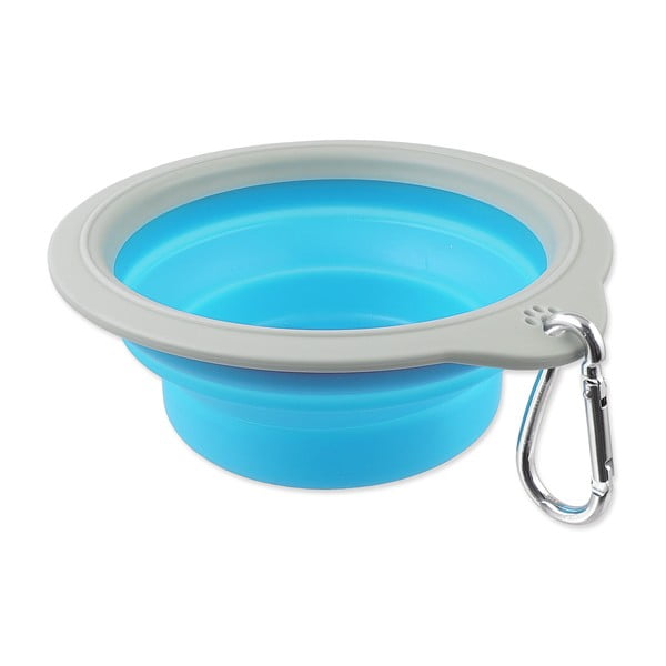 Plastikowa miska podróżna dla psów ø 18 cm  Dog Fantasy – Plaček Pet Products