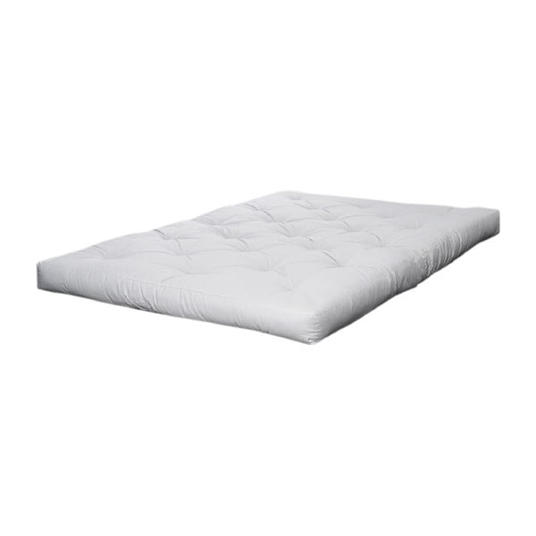 Biały miękki materac futon 180x200 cm Triple latex – Karup Design