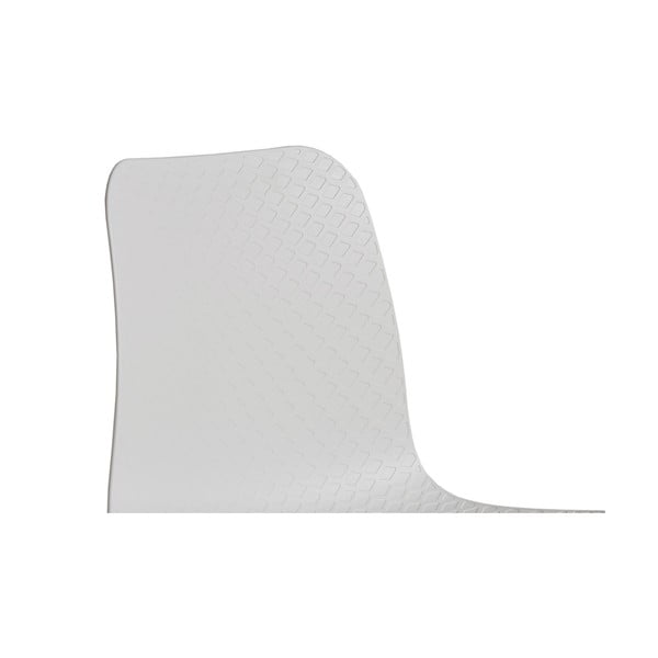 Zestaw 4 białych krzeseł do jadalni Marckeric Keira-image-3